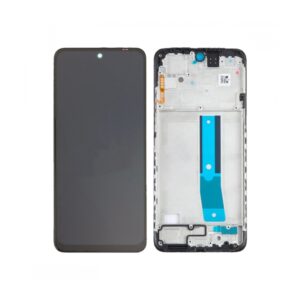 Écran tactile avec châssis compatible avec Xiaomi Redmi Note 12S – noir