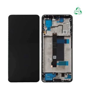 Écran tactile avec châssis Xiaomi Redmi Note 13 Pro+ 5G – Original blanc clair de lune