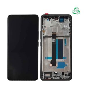 Écran tactile avec châssis Xiaomi Redmi Note 13 Pro+ 5G – Original noir