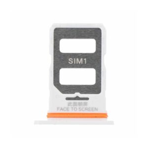 Tiroir SIM Xiaomi Redmi Note 13 Pro+ 5G – Premium blanc clair de lune