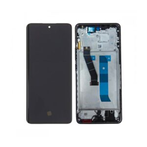 Écran tactile avec châssis compatible avec Xiaomi Redmi Note 15 4G – vert
