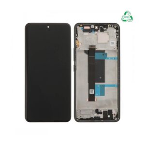 Écran tactile avec châssis Xiaomi Redmi Note 15 Pro 4G – Original gris titane