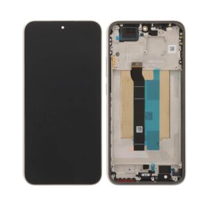 Écran tactile avec châssis Xiaomi Redmi Note 15 Pro 5G – Original gris titane