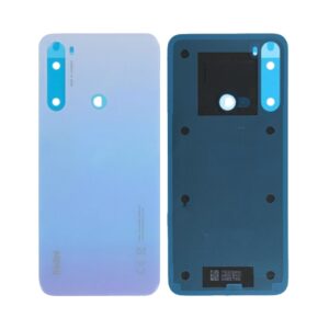 Cache arrière Xiaomi Redmi Note 8 2021 – Premium blanc clair de lune