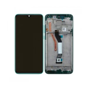 Écran tactile avec châssis compatible avec Xiaomi Redmi Note 8 Pro – vert nuit