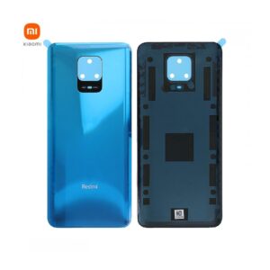 Cache arrière Xiaomi Redmi Note 9S – Original bleu aurora