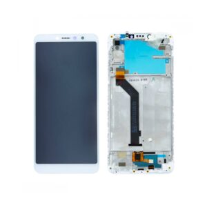 Écran tactile avec châssis compatible avec Xiaomi Redmi S2 – blanc