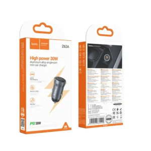 Chargeur Voiture 30W Z62A HOCO Noir