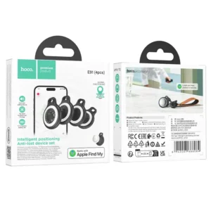 Traqueur anti-vol intelligent noir HOCO E91