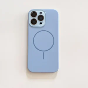 SAMSUNG S26 PLUS COQUE GOMME MAGSAFE - BLEU FONCE