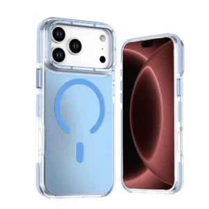 IPHONE 18 PRO / IPHONE 17 PRO COQUE MAGSAFE MULTICOLORE BLEU