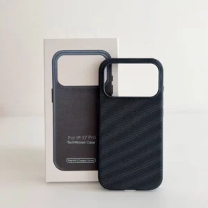 IPHONE 11 COQUE MAGSAFE TISSAGE BLEU FONCEE