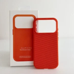 IPHONE 11 COQUE MAGSAFE TISSAGE ORANGE
