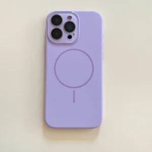 SAMSUNG S26 PLUS COQUE GOMME MAGSAFE - VIOLET