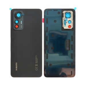 Cache Arrière Premium Xiaomi 12 Lite Noir