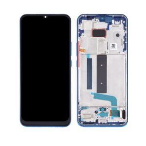 Écran tactile Compatible avec Châssis Xiaomi Mi 10 Lite 5G Bleu Boréal