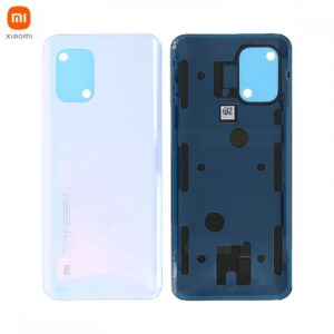Cache Arrière Original Xiaomi Mi 10 Lite 5G 55050000601Q Blanc Céleste