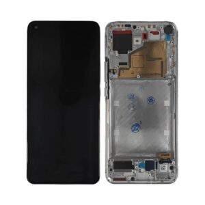 Écran tactile Compatible TFT avec Châssis Xiaomi Mi 11 5G Argent