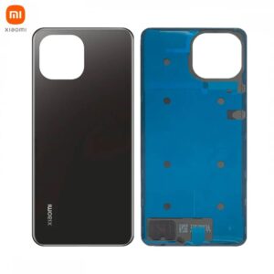 Cache Arrière Original Xiaomi Mi 11 Lite 5G 55050000U54J 550500013K1L Noir Truffe
