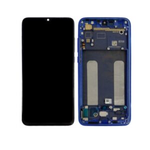Écran tactile Compatible avec Châssis Xiaomi Mi 9 Lite Bleu