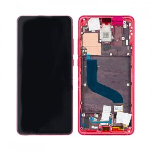 Écran tactile Compatible avec Châssis Xiaomi Mi 9T/Mi 9T Pro Rouge