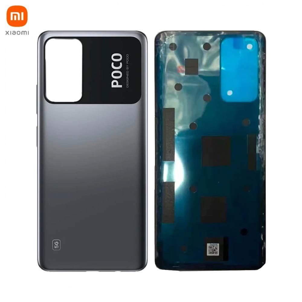 Cache Arrière Original Xiaomi Poco M4 Pro 5G 55050001J27D Noir Intense