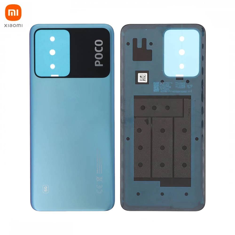 Cache Arrière Original Xiaomi Poco X5 5G 1610111000727C Bleu
