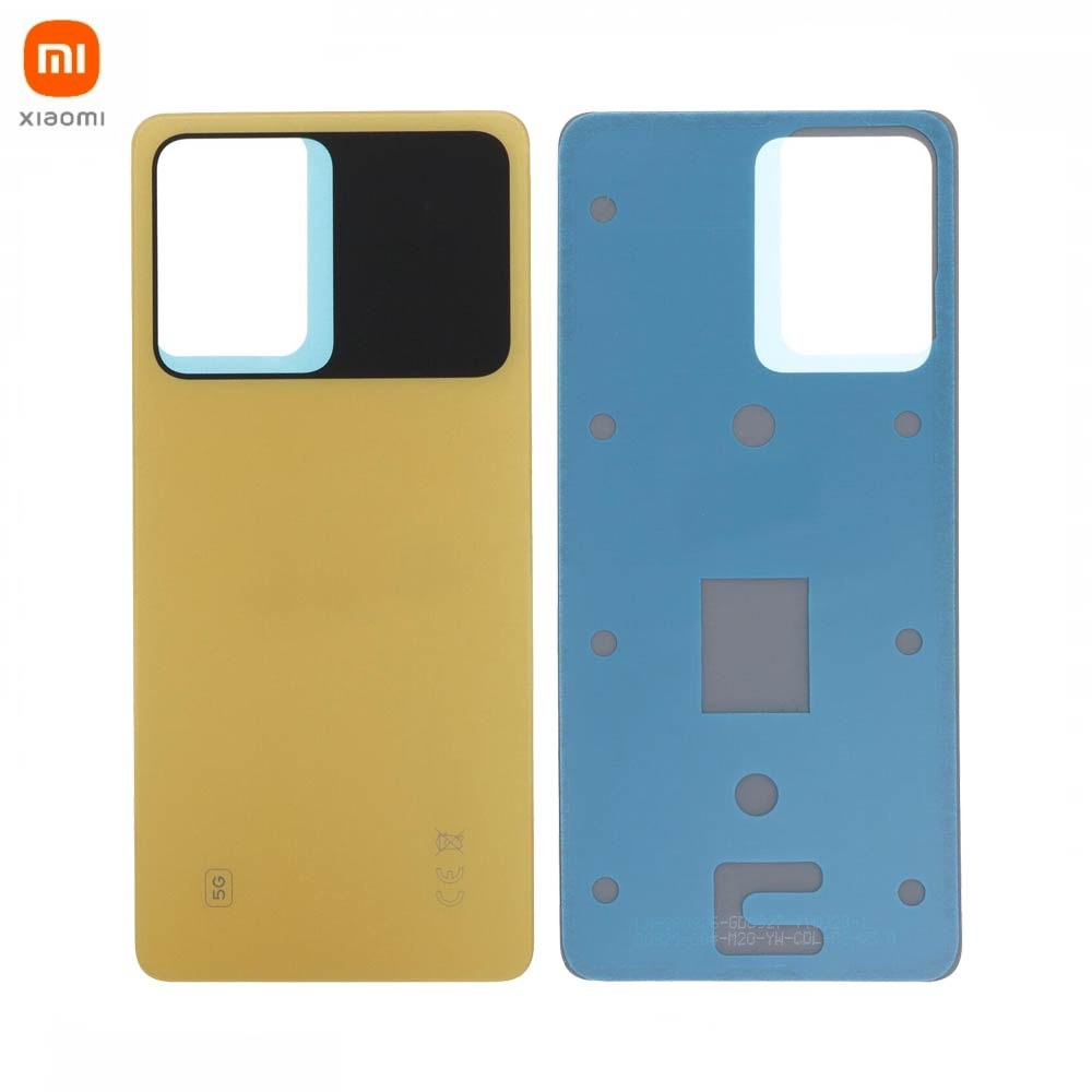 Cache Arrière Original Xiaomi Poco X5 Pro 5G 1610111000654A Jaune