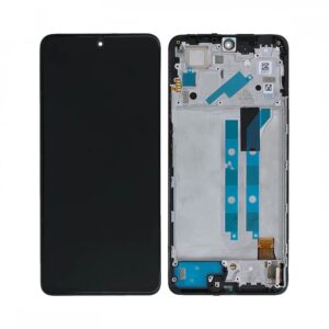 Écran tactile OLED Oled avec Châssis Xiaomi Redmi Note 11 Pro 4G/Redmi Note 11 Pro 5G/Poco X4 Pro 5G Noir