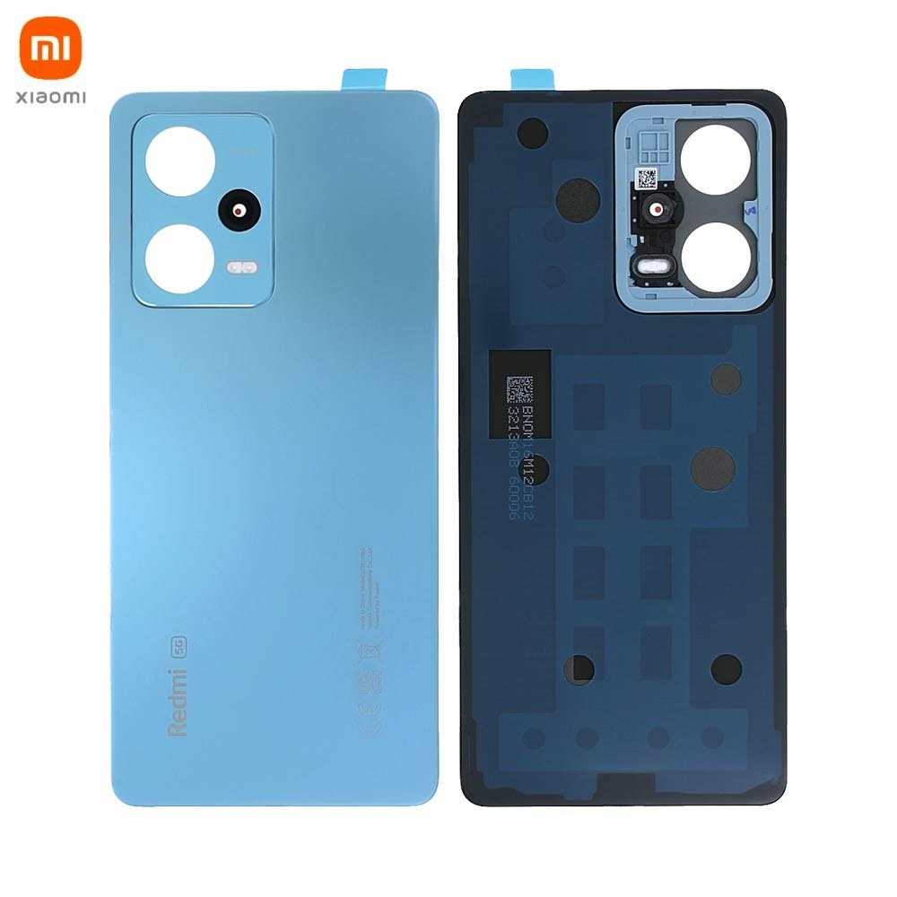 Cache Arrière Original Xiaomi Redmi Note 12 Pro 5G 5600280M1600 Bleu Ciel