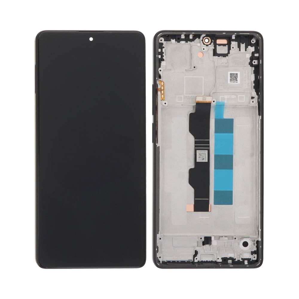 Écran tactile OLED Oled avec Châssis Xiaomi Redmi Note 13 Pro 4G Noir