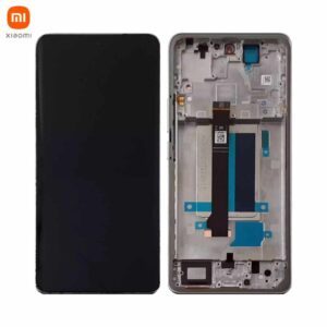 Écran tactile Original Xiaomi Redmi Note 13 Pro+ 5G 560001N16U00 Blanc Clair de Lune