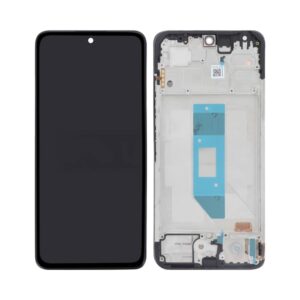 Écran tactile Oled avec Châssis Xiaomi Redmi Note 14 4G Version EU (Original Size) Noir