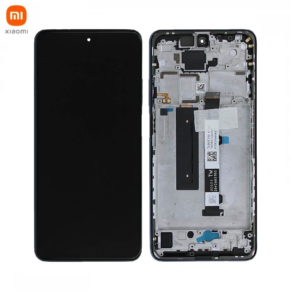 Écran tactile Original Xiaomi Mi 10T Lite 5G/Redmi Note 9 Pro 5G 5600040J1700 56000E0J1700 Gris Perle