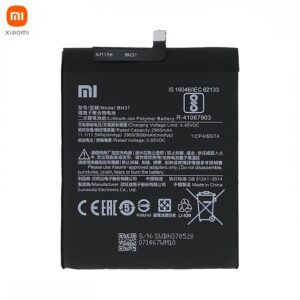 Batterie Originale Xiaomi Redmi 6/Redmi 6A 46BN37A06003 46BN37W02093 BN37