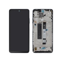 Écran tactile Compatible avec châssis Gris Xiaomi Mi 10T Lite 5G (Avec châssis)