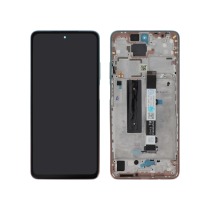 Écran tactile Compatible avec châssis Or Xiaomi Mi 10T Lite 5G (avec châssis)