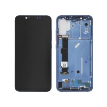 Écran tactile Compatible avec châssis Bleu Xiaomi Mi 8