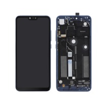 Écran tactile Compatible avec châssis Bleu Xiaomi Mi 8 Lite (avec châssis)