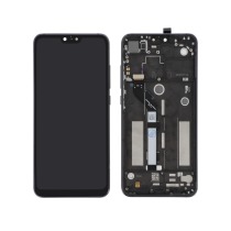 Écran tactile Compatible avec châssis Noir Xiaomi Mi 8 Lite (avec châssis)