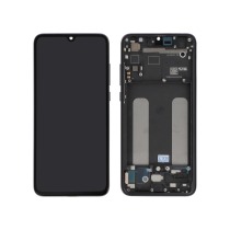 Écran tactile Compatible avec châssis Noir Xiaomi Mi 9 Lite (avec châssis)