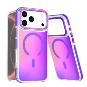 IPHONE 13/14 COQUE MAGSAFE MULTICOLORE VIOLET